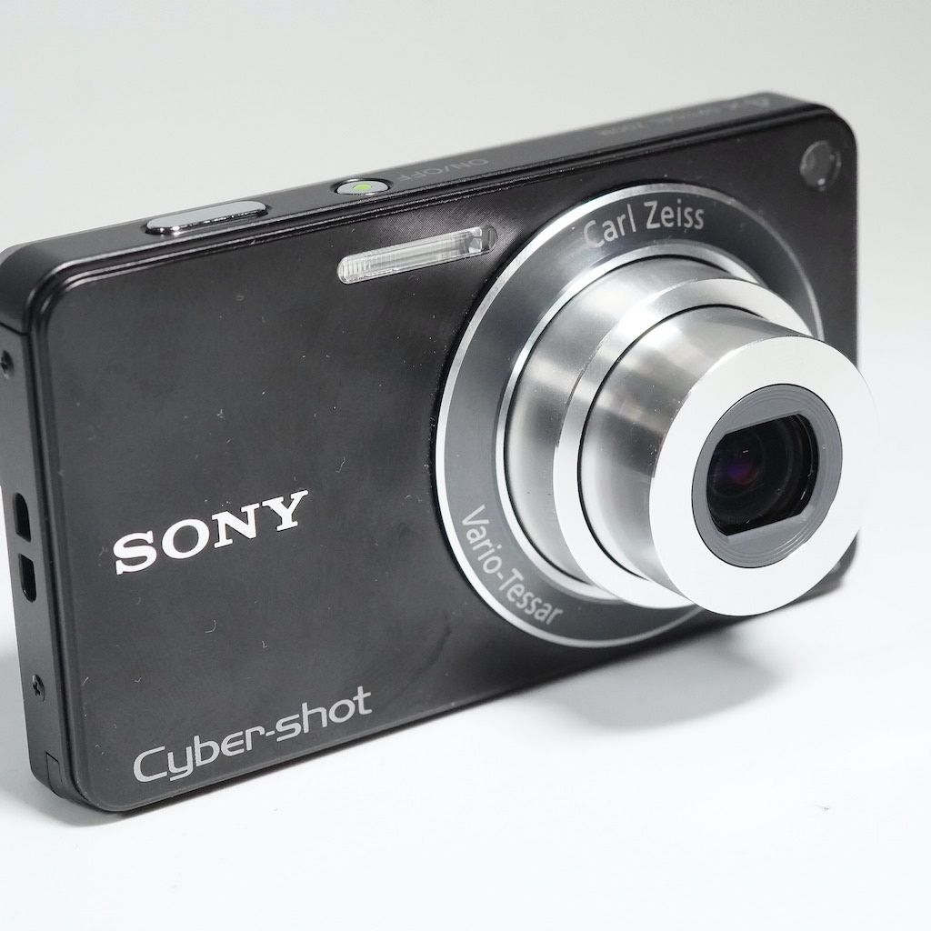 SONY ソニー DSC-W350 ブラック 動作OK 1週間保証 /9742 - メルカリ