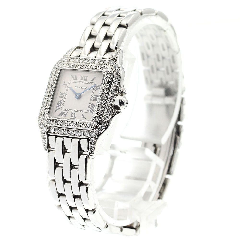 カルティエ CARTIER W25033F5 パンテールSM 2重ダイヤベゼル
