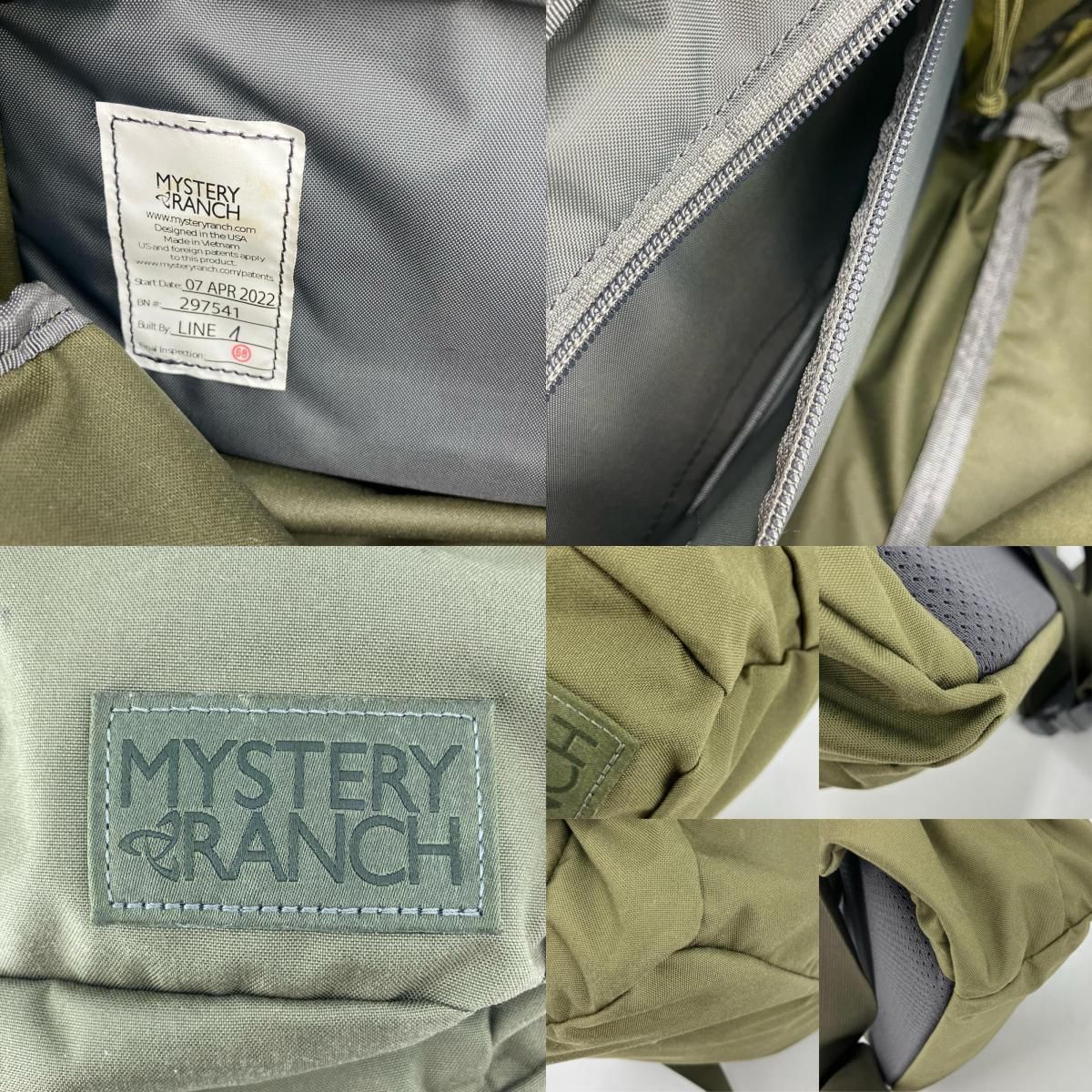 MYSTERY RANCH ボディバッグ カーキ　USA製 イオン広店】 中古 MYSTERY RANCH | ミステリーランチ ボディ