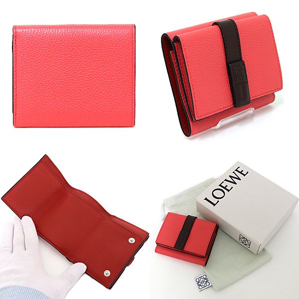 LOEWE ロエベ 美品 三つ折り財布 C660S26X03 【公式通販】