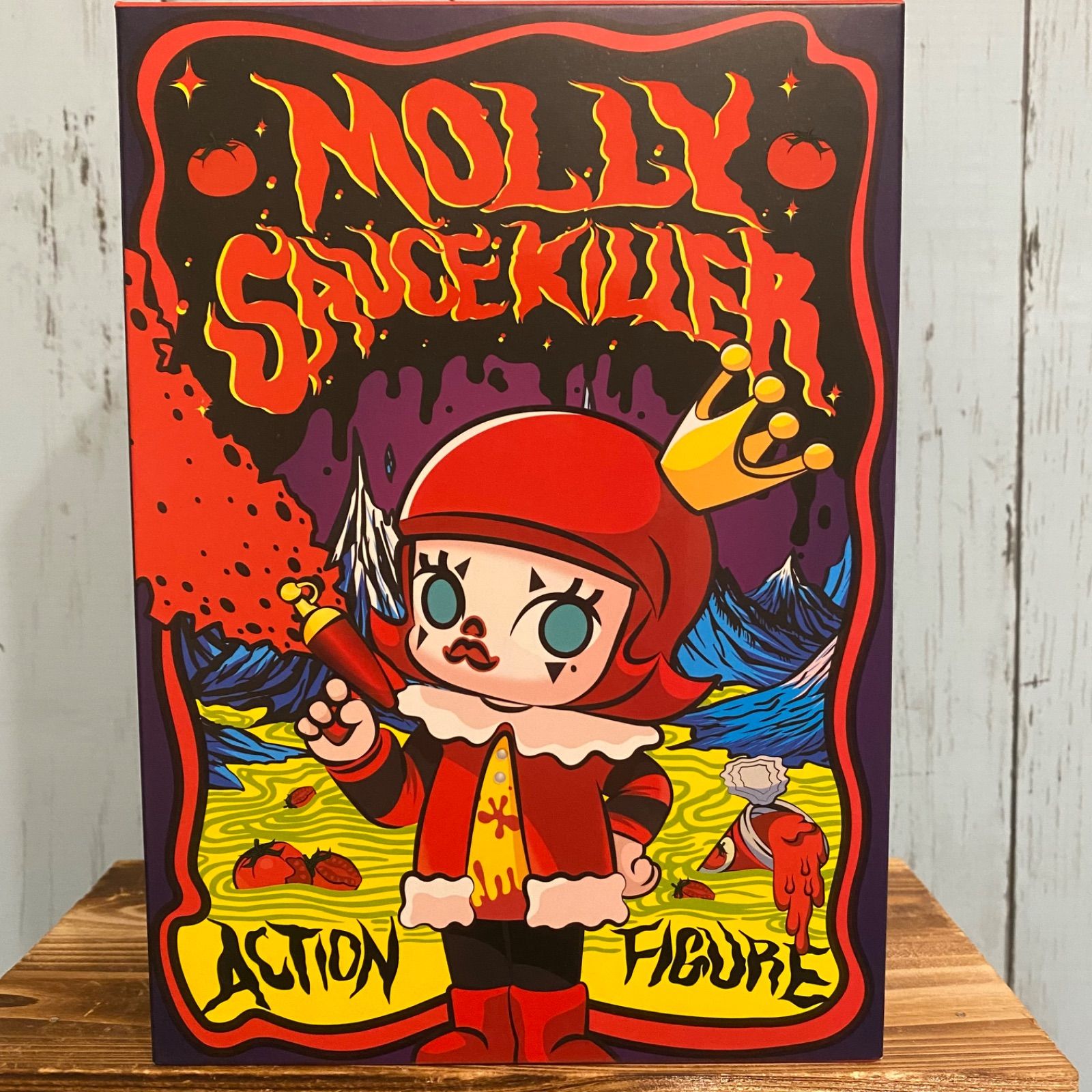 MOLLY ソースキラー アクションフィギュア POPMART MOLLY ソースキラー アクションフィギュア 通常カラー - メルカリ