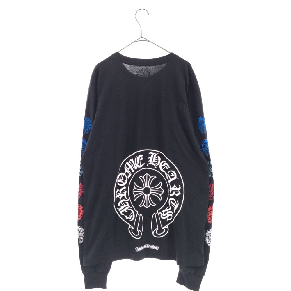 【CHROME HEARTS】 マルチカラーホースシュー 長袖カットソー L 楽天市場】CHROME HEARTS(クロムハーツ) サイズ:XL Neck Logo L