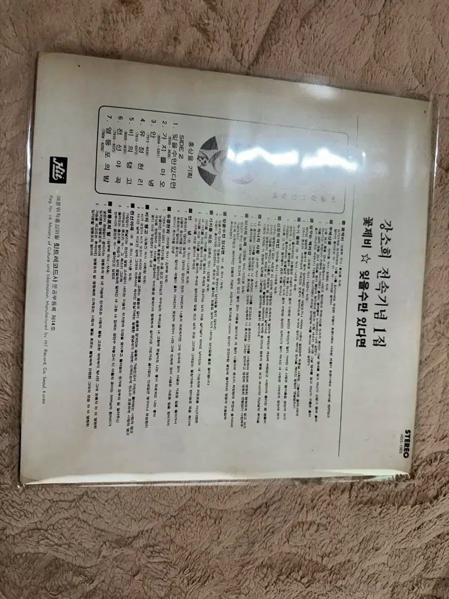 カン ソヒ 1 家 ー スワロー 忘れられない ある場合 1980 早い LP