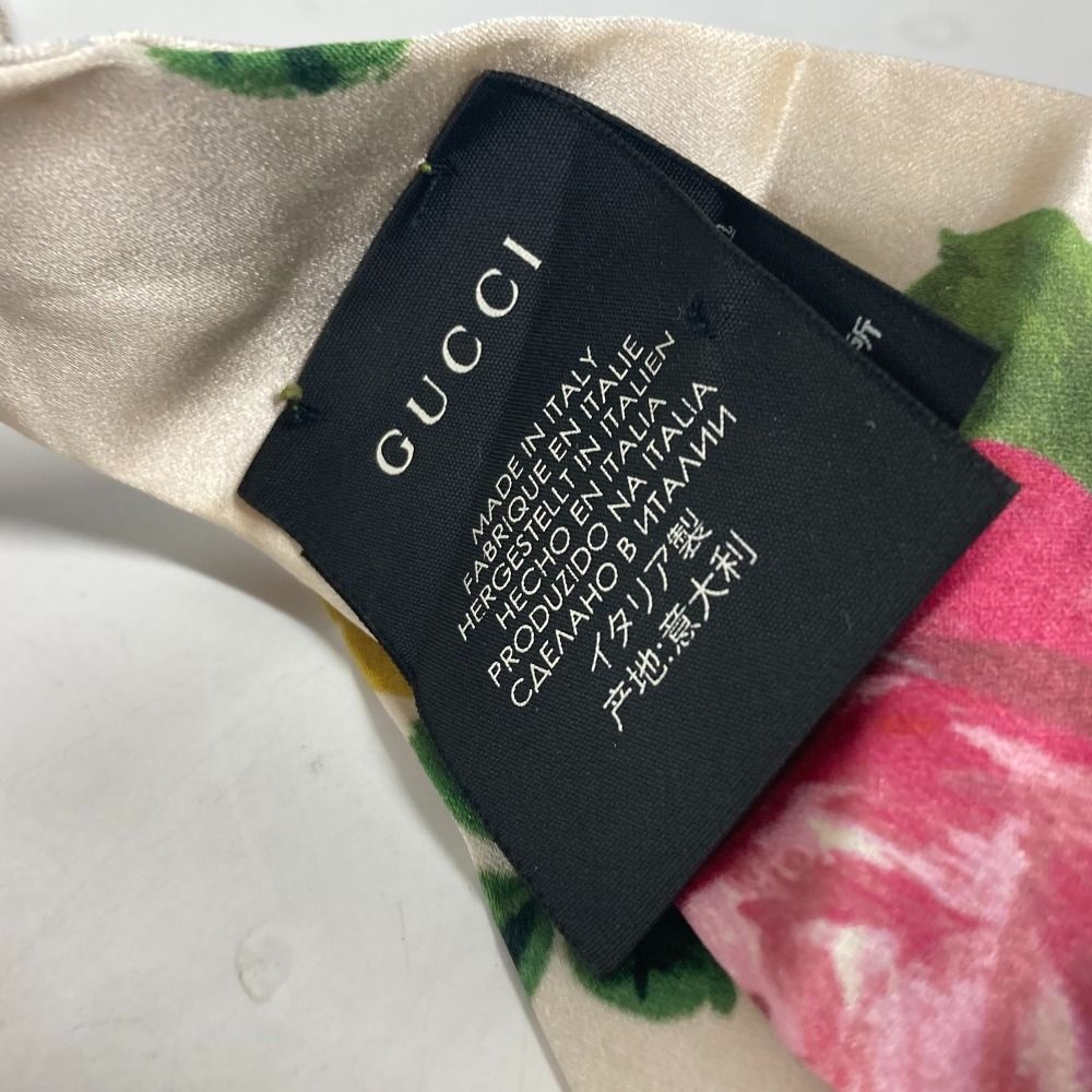 GUCCI グッチ ヘアバンド フローラ シルク マルチカラー - メルカリ
