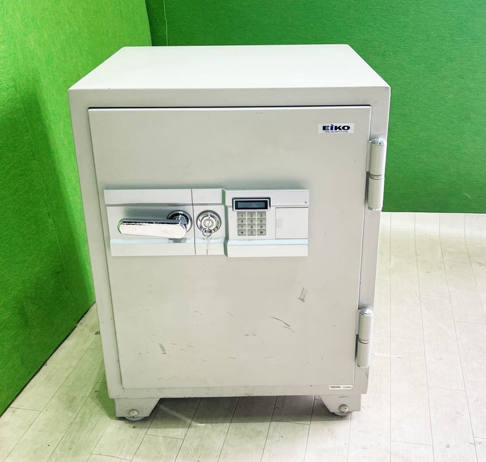 福山通運の営業所渡し】エーコー金庫 700EKG 耐火金庫 W590×D601×H776 