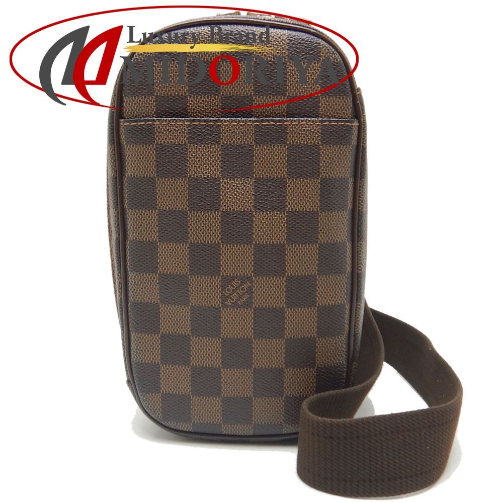 LOUIS VUITTON ルイヴィトン ダミエ ポシェットガンジュ N48048 ボディ