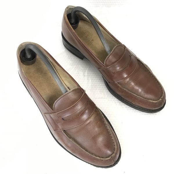 60s-70s?/ビンテージ☆フリードマン/friedman☆本革/コインローファー【8.5/26.5/茶/BROWN】ビジネス/SERVICE  SHOES◇pG-181 #-20t - メルカリ