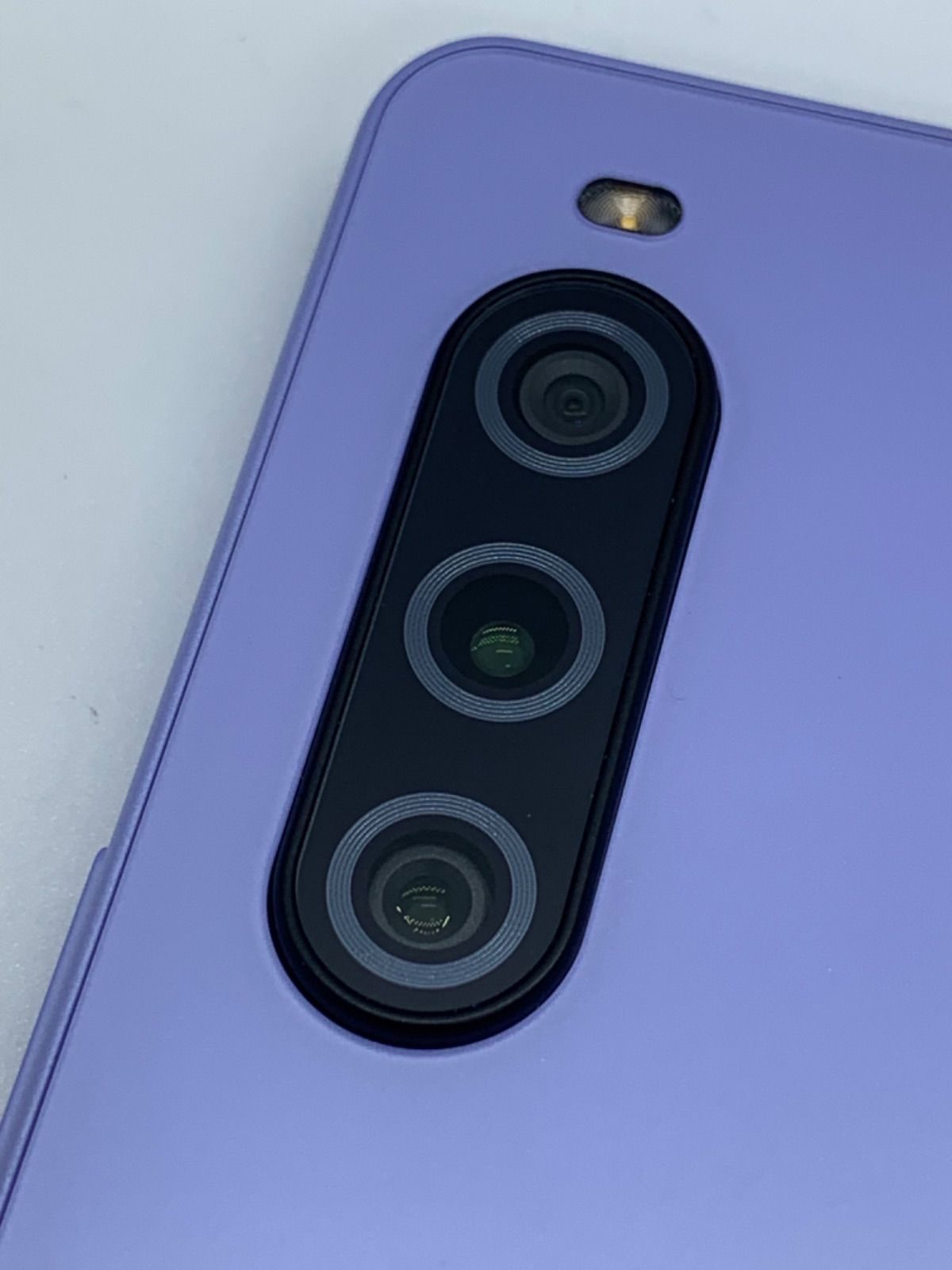 中古品】au Xperia 10 V SOG11 パープル - メルカリ