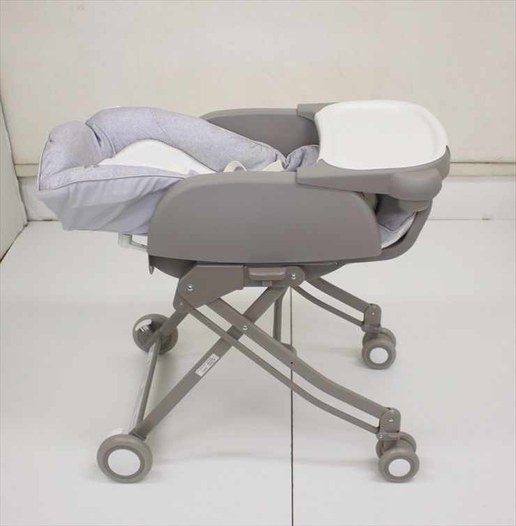 手動 ユラリズム スマート プレミアム ウイズ ラブ BE 2109080 アップリカ 手動ハイローチェア 新生児OK クリーニング済み C174502t