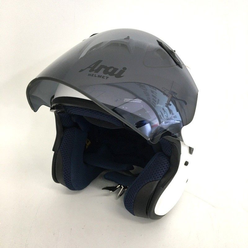 Arai SZ-RAM3 ジェットヘルメット 除菌消臭済 白 ホワイト M