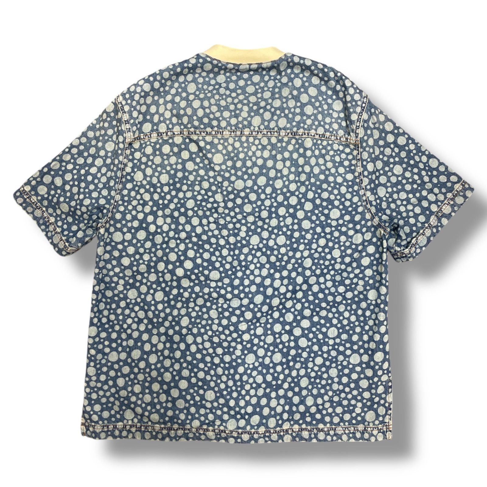 国内正規 LOUIS VUITTON × Yayoi Kusama Infinity Dots Denim Shirt