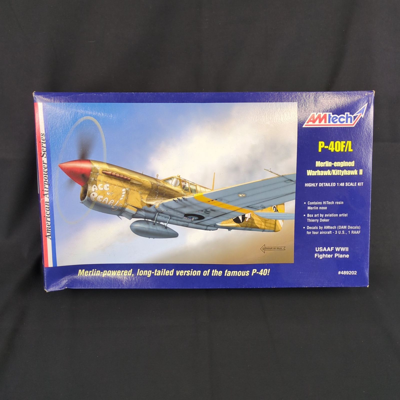 輸入キット キット AM tech 489202 1|48 P-40F|l Merlin-engined Warhawk|Kittyhawk II