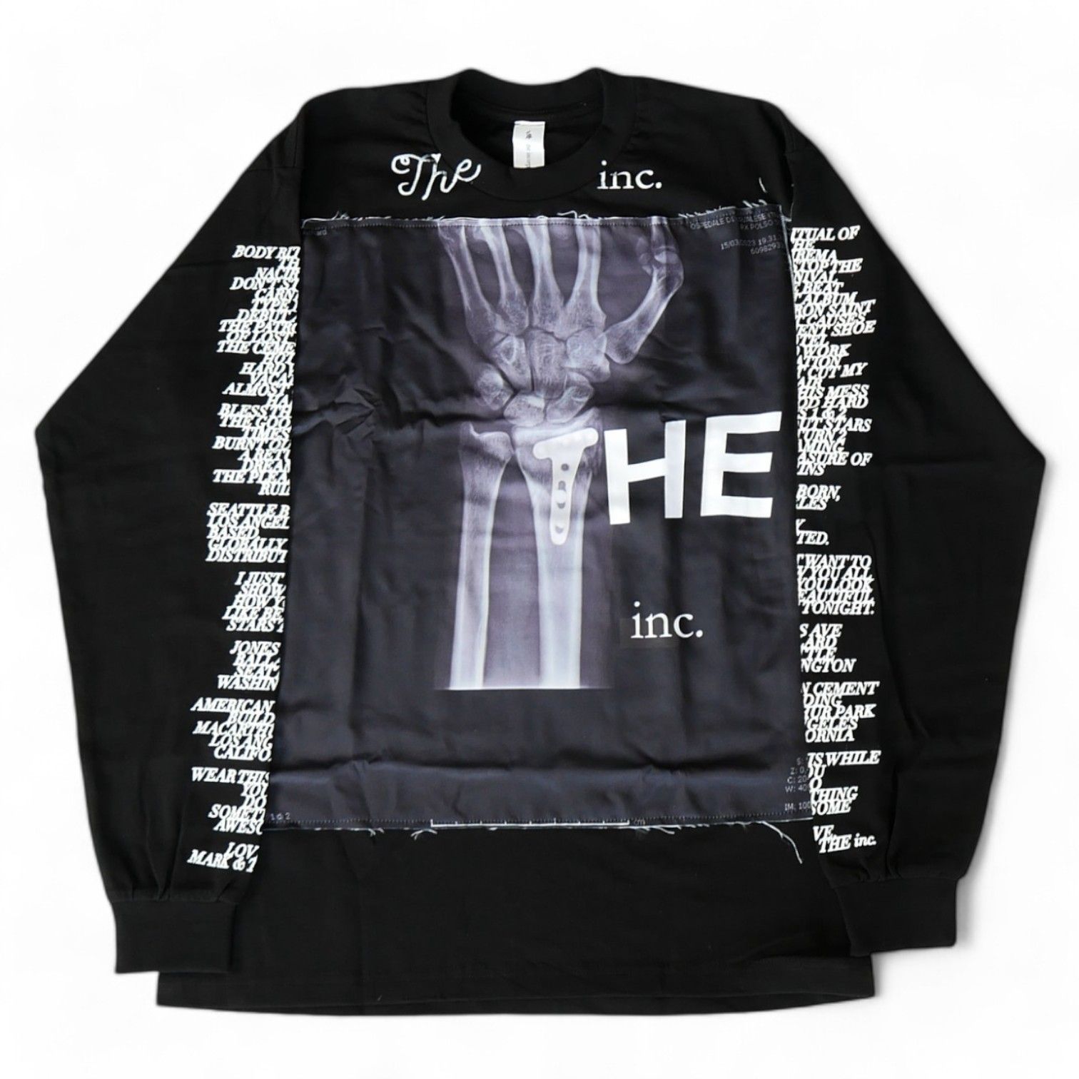 The incorpotrated インコーポレイテッド THE WRIST WRIST Tシャツ ブラック