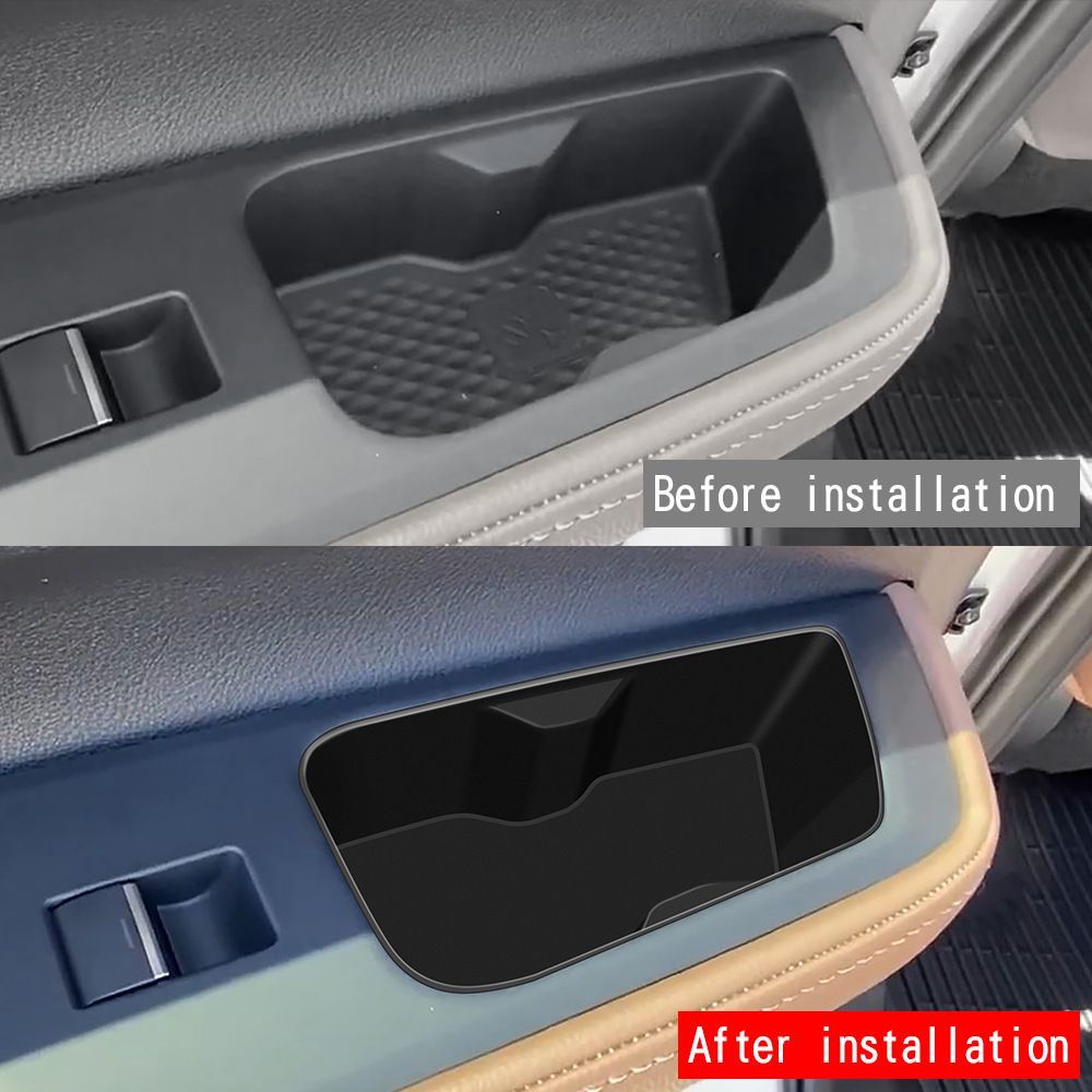 トヨタ GRAND HIGHLANDER 式対応 シリコン製 ドアポケット収納ボックス 大型ハイランダー 内装便利アイテム FFCRYSTALESIA_COM