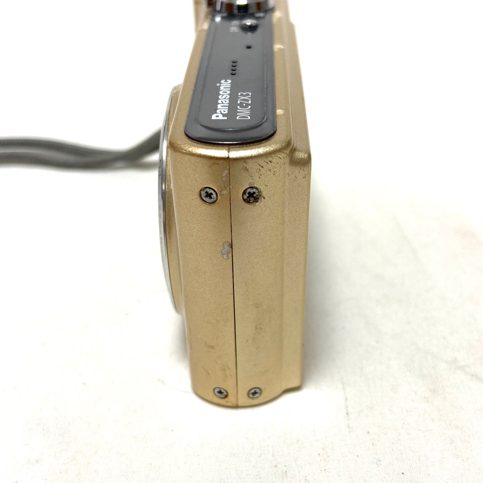 Panasonic LUMIX DMC-ZX3 ジャンク ゴールド コンパクトデジタルカメラ 