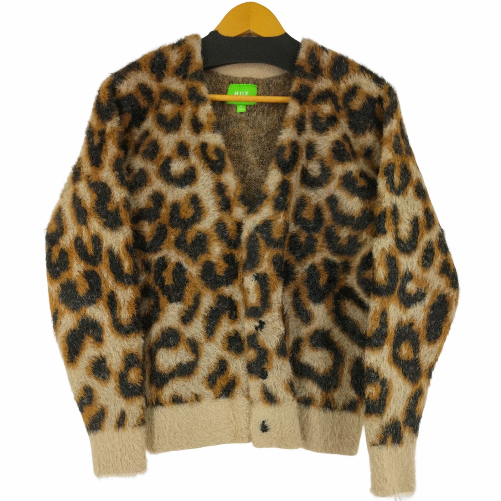 ハフ HUF 22AW LEOPARD CARDIGAN メンズ JPN：S - メルカリ