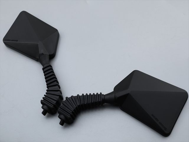 マックイーンミラー 左右 ネジ部10mm ブルー鏡面 mq-6