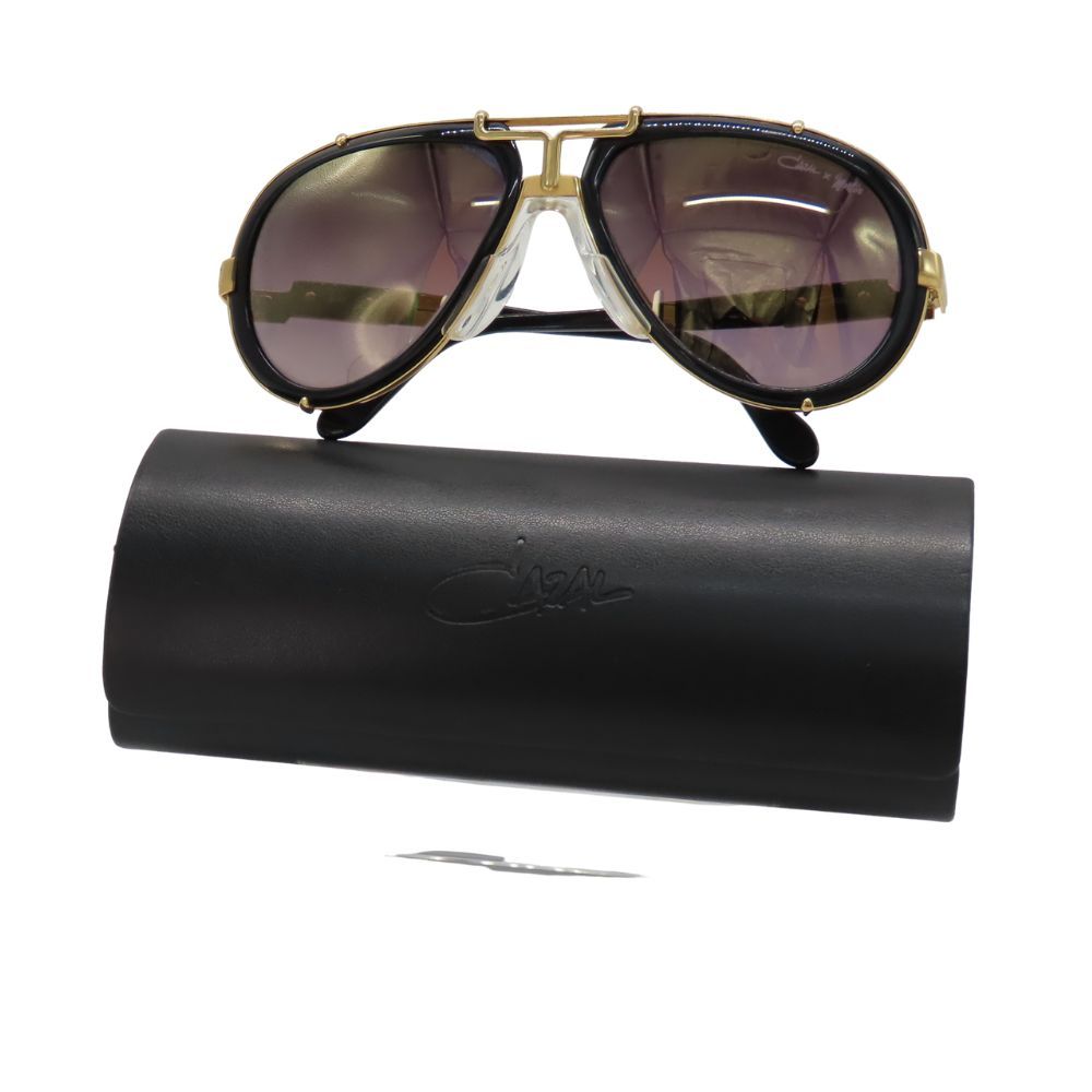 極美品　CAZAL　サングラス　MOD919　ブラックレンズ　ブラック・ゴールド 8039 サングラス ブラック | SmartBuyGlasses JP