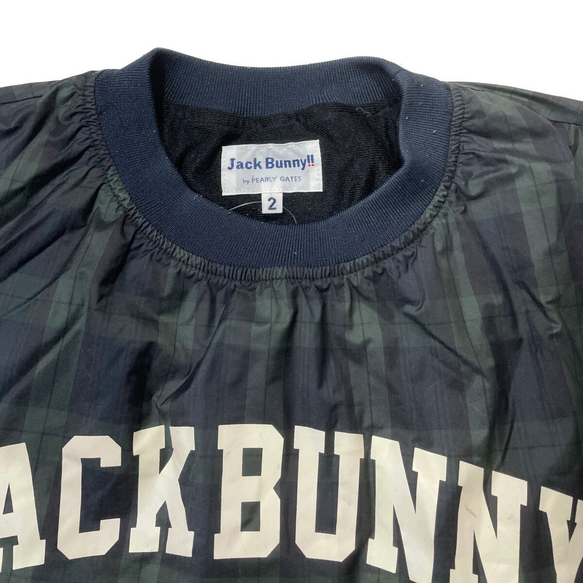 JACK BUNNY!! - coco 中古 ジャックバニー Jack Bunny!! レディース スニードジャック 2(L) 濃紺×緑 裏起毛 2WAY チェック柄 中古 レディース ジャックバニー Jack Bunny!! スニードジャック