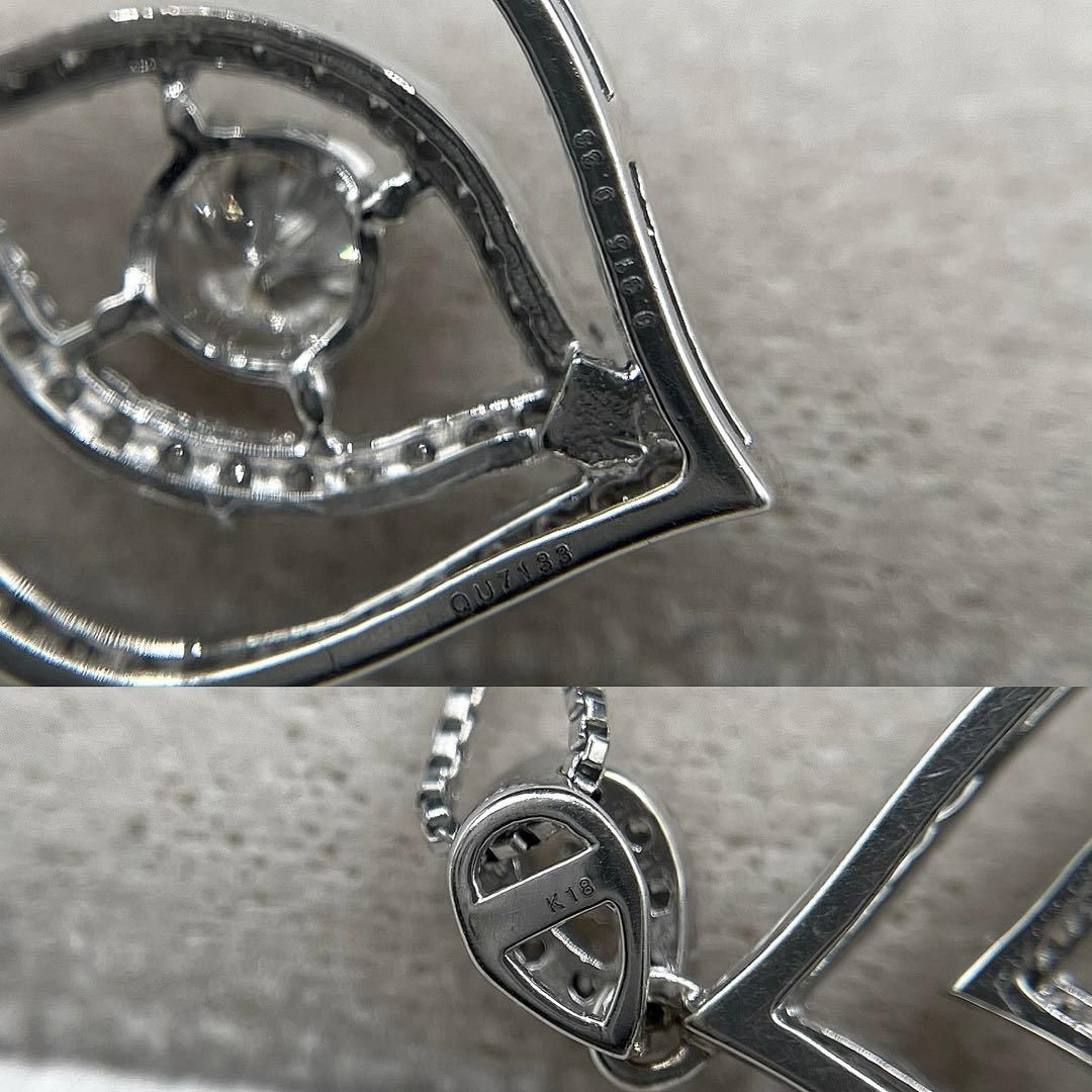 最終交渉可JJ39☆高級 ダイヤモンド0.645ct K18WG ヘッド - メルカリ