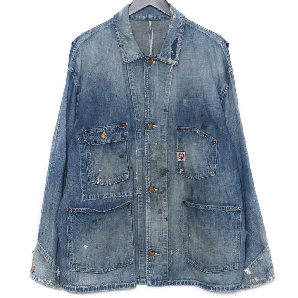 SAINT MICHAEL 24SS HEART TAG COVERALL Lサイズ