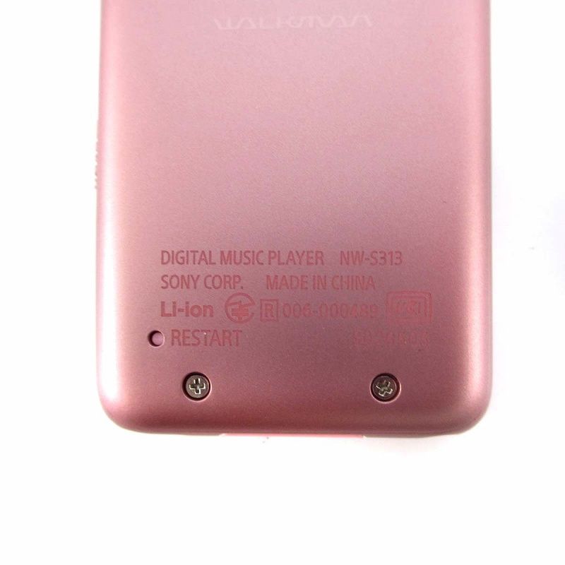 WALKMAN SONY s313 ピンク 未使用 ◇ソニー◇ウォークマン NW-S313