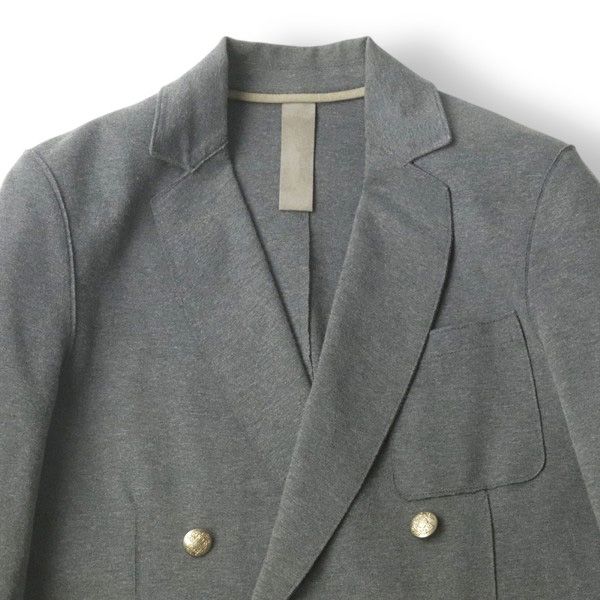 eleventy イレブンティ 6Bダブルブレスト ジャケット ブルー 春夏