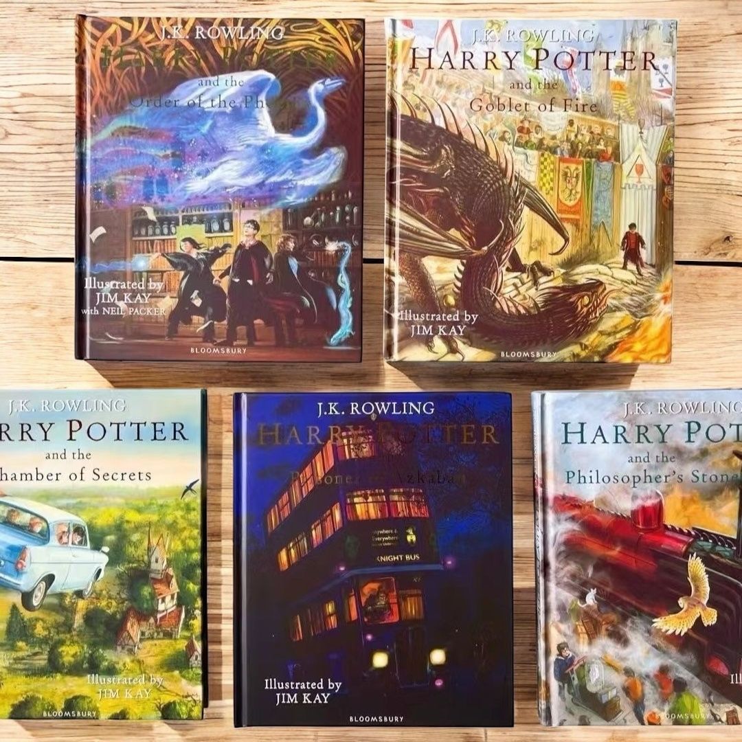 Harry Potter イラスト記念版 5冊セットハードカバー ハリーポッター Harry Potter イラスト記念版 5冊セットハードカバー ハリー