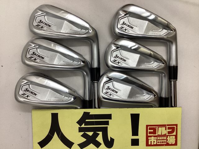 中古】アイアンセット ダンロップ 【人気】スリクソンZX4 Mk II