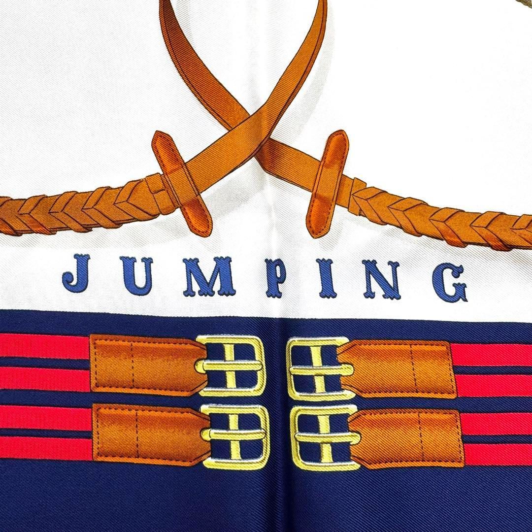 HERMES エルメス スカーフ　カレ90　乗馬　ジャンピング　シルク エルメス スカーフ カレ90 JUMPING ジャンピング 乗馬 LEDOUX