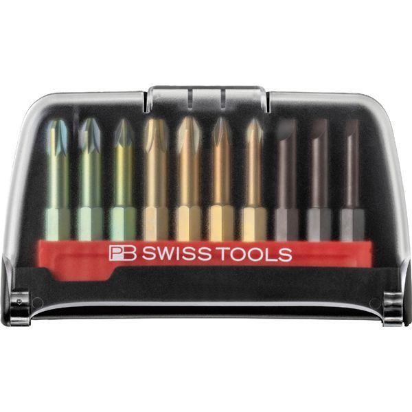 PB SWISS TOOLS ピービースイスツールズ 10本組 段付きビットセット ケース入 E6.701BC
