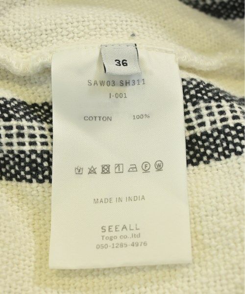 SEEALL カジュアルシャツ レディース 【古着】【中古】【送料