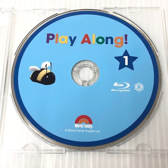 ブルーレイ・CD ほぼ未開封 プレイアロング DWE ディズニー英語 新子役&字幕あり】 play along プレイアロング 2018年 DWE
