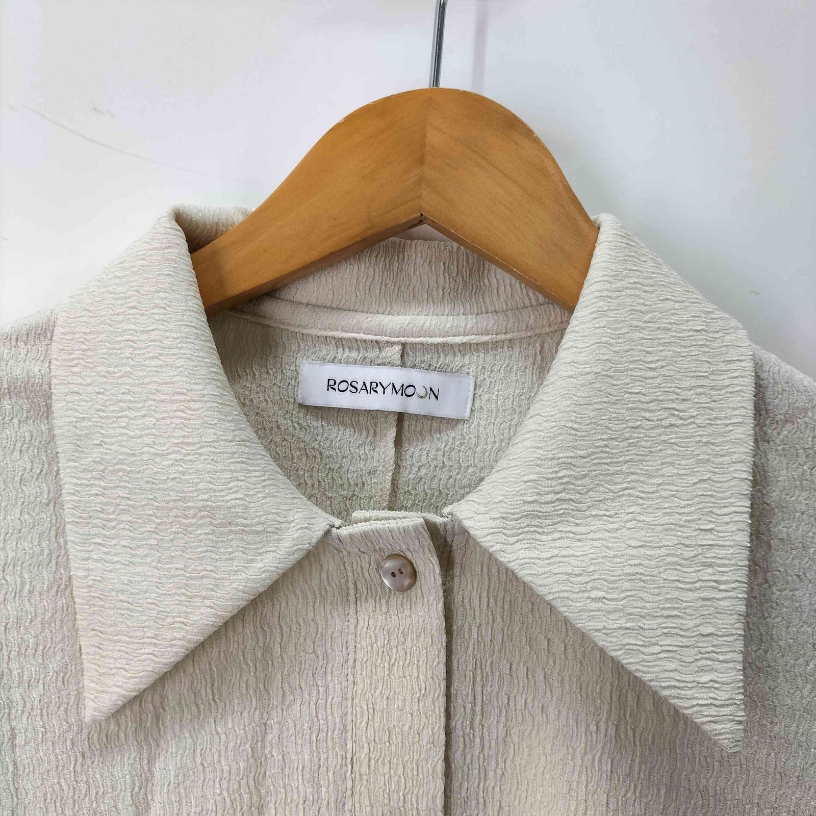 ロザリームーン Rosarymoon Side Slit Jersey Shirt レディース