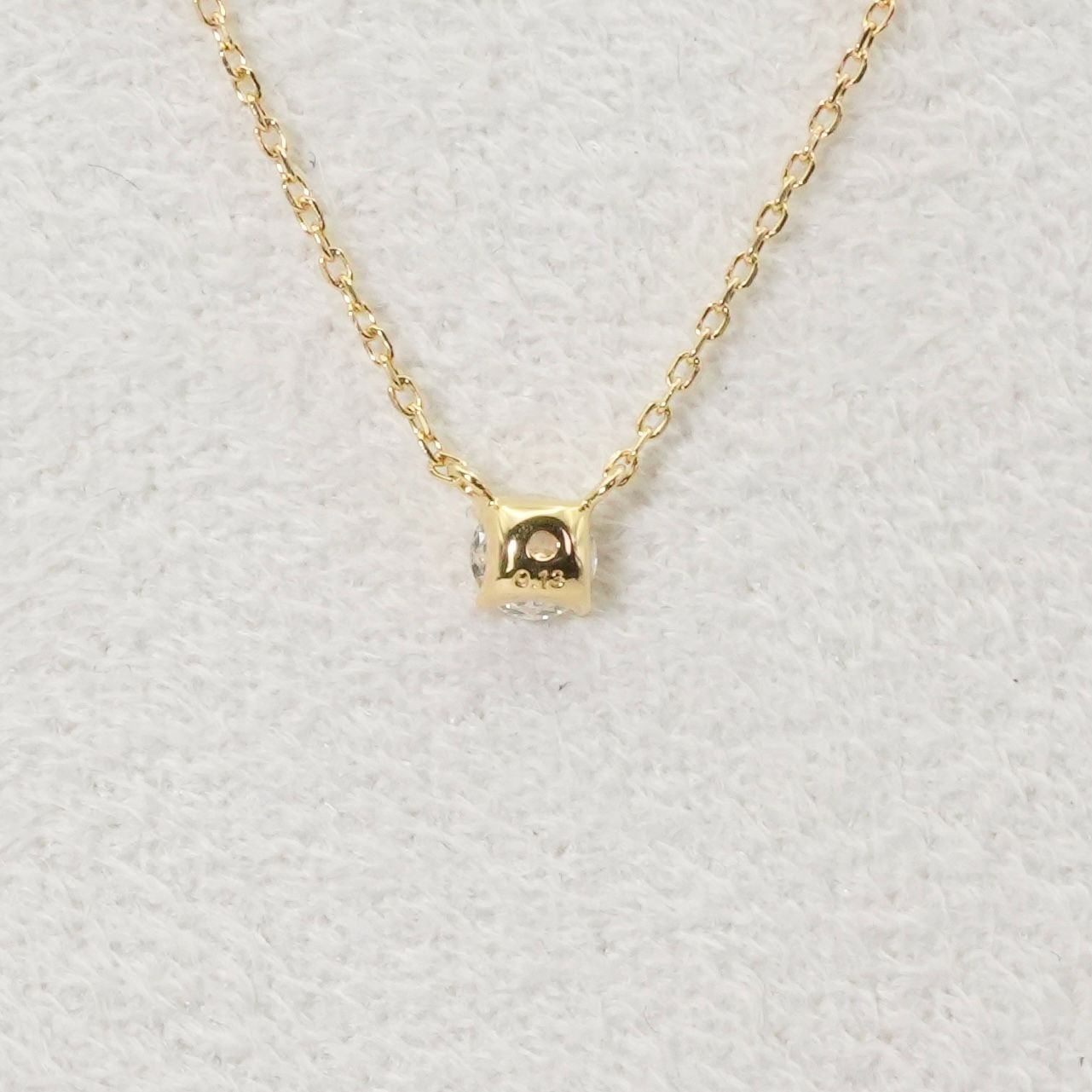 ヴァンドーム青山 K18 ダイヤ 0.13ct ネックレス/24-5381S - メルカリ 