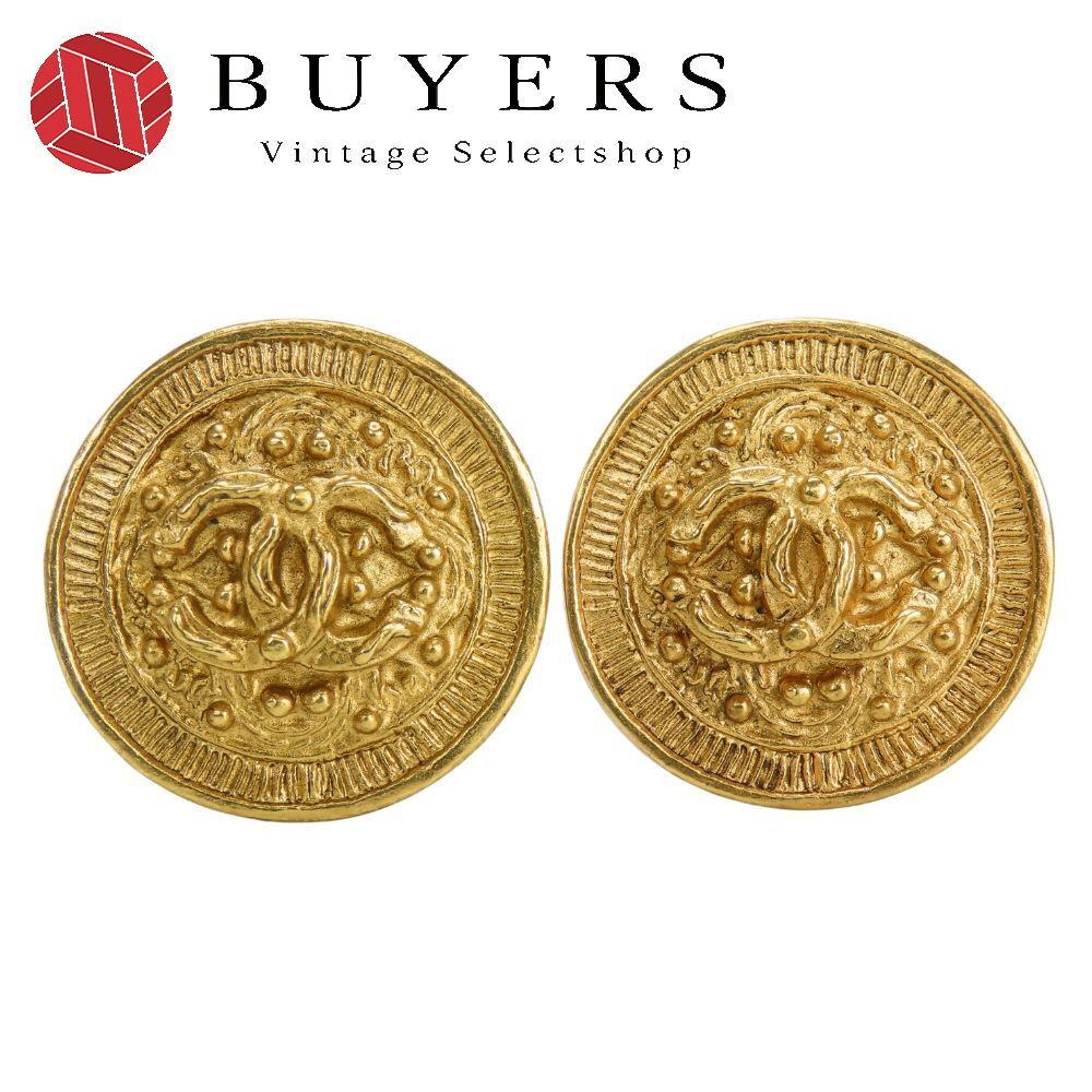 シャネル イヤリング ココマーク メタル ゴールド メッキ アクセサリー 94A レディース 女性 CHANEL