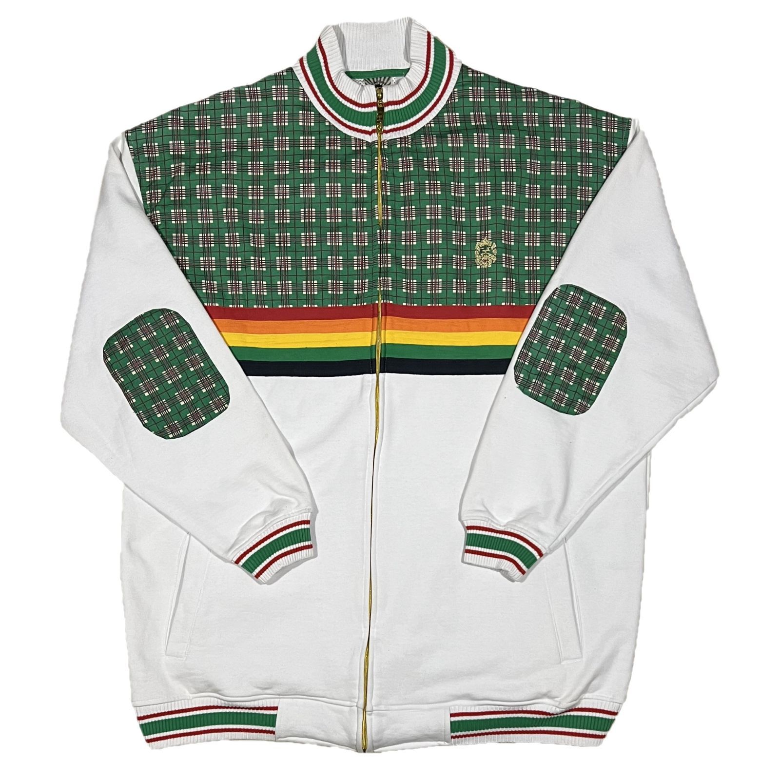 CLENCH クレンチ ジャマイカデザイン ジップアップ トラックジャケット
