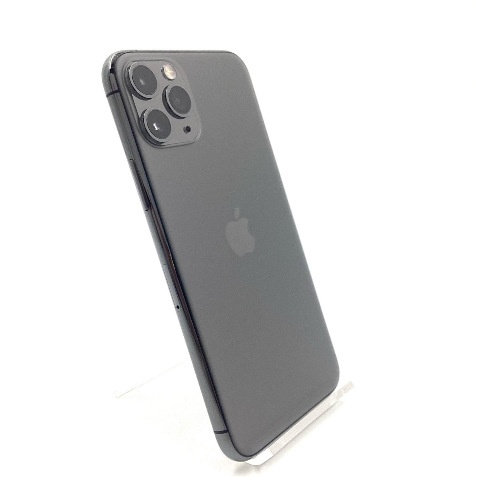 【全額返金保証】【最速発送】Apple iPhone 11 Pro 64GB スペースグレイ au 白ロム 100% 動作確認済