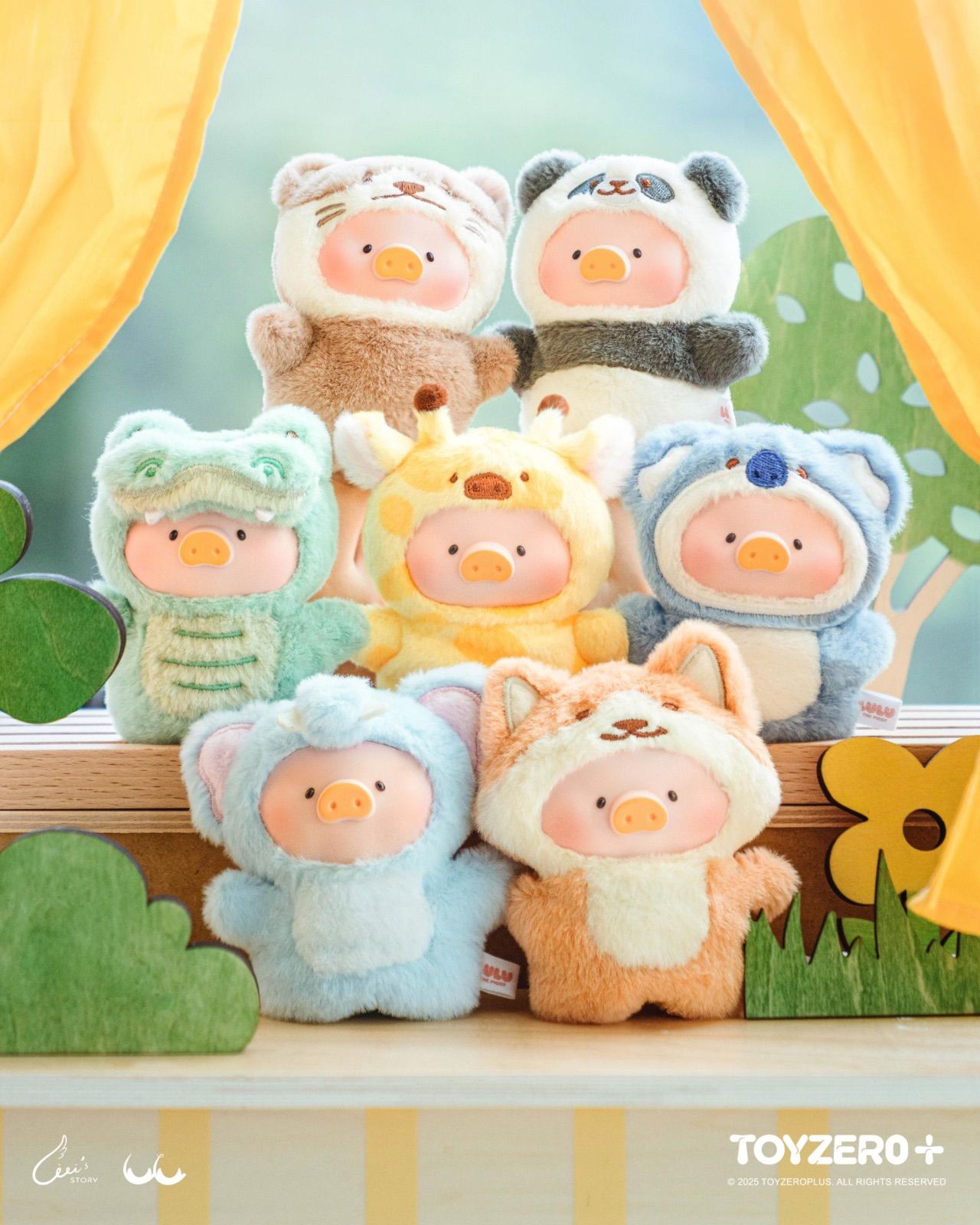 最新作 Lulu子豚 キーホルダー 動物ヴァージョン - メルカリ