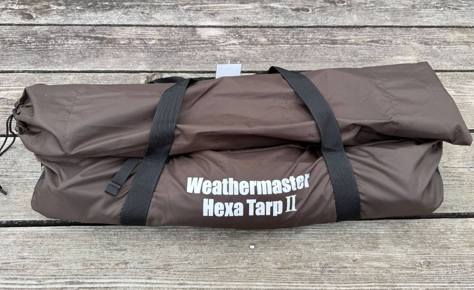 Weathermaster Hexa Tarp II ブラウン 状態良 Coleman コールマン ウェザーマスター ヘキサタープII