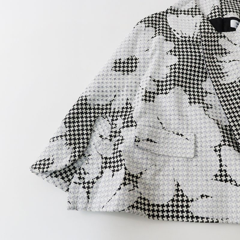 COMME des GARCONS フラワープリントジャケット　薄手 美品 2022AW コムコム コムデギャルソン COMME des GARCONS