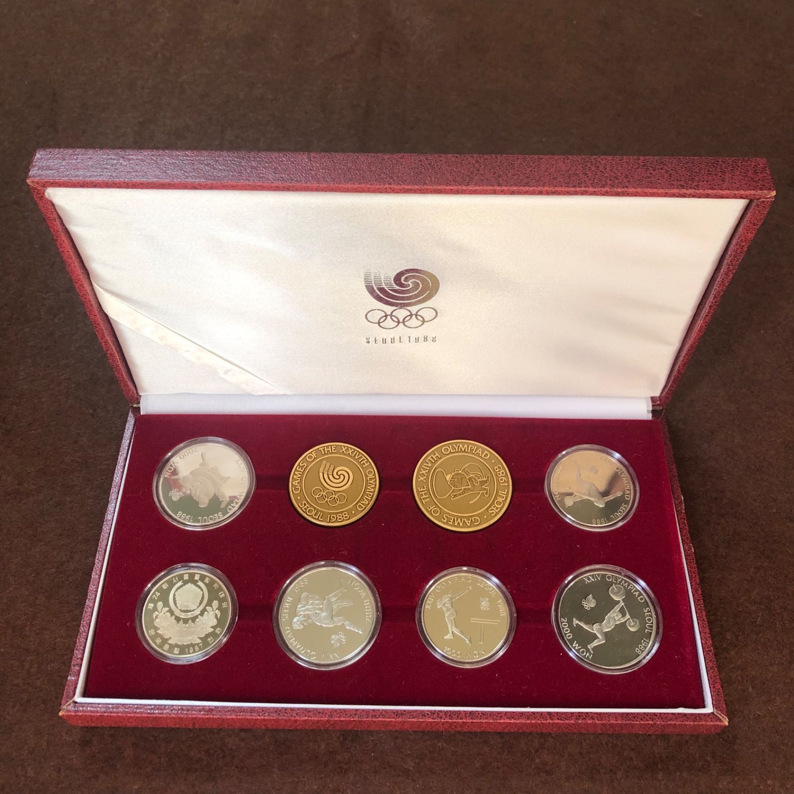 ソウル オリンピック 1988 記念硬貨セット - コレクション