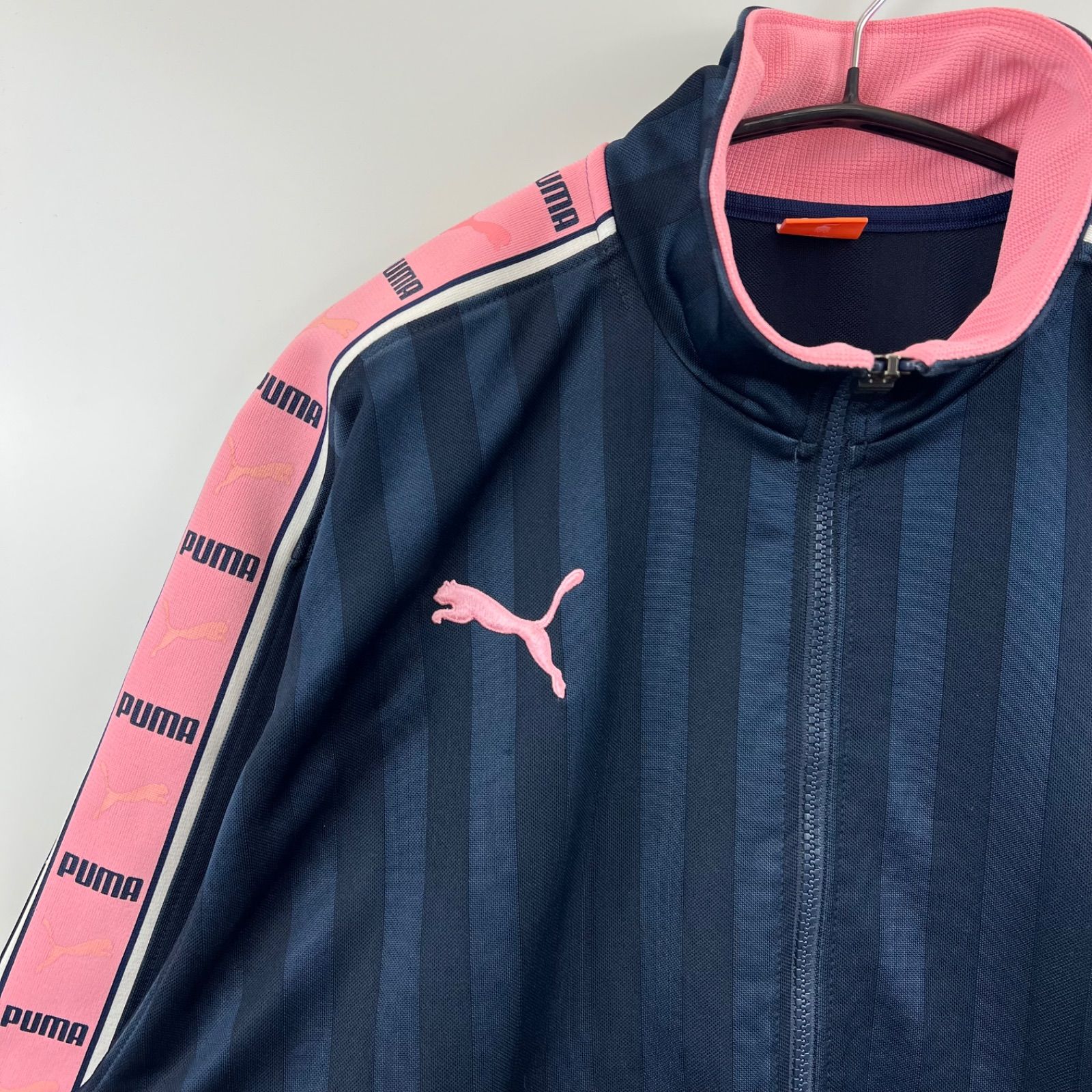プーマジャージ 上下セット PUMA プーマ プージャー ピンク ネイビー