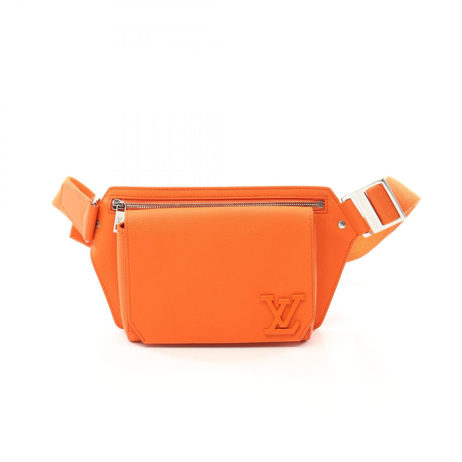 ルイ ヴィトン LOUIS VUITTON ウエストバッグ ボディバッグ バムバッグ NV M59625 オレンジ レザー バムバッグ NV メンズ Used A