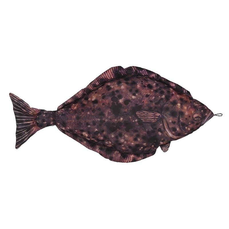 ダルトン Dulton フィッシーズ ハリバット 105 暮らしに活きる魚のクッション 大きい 抱き枕 海洋生物 北欧 H?lleflundra|Halibut|Hippoglossus hippo