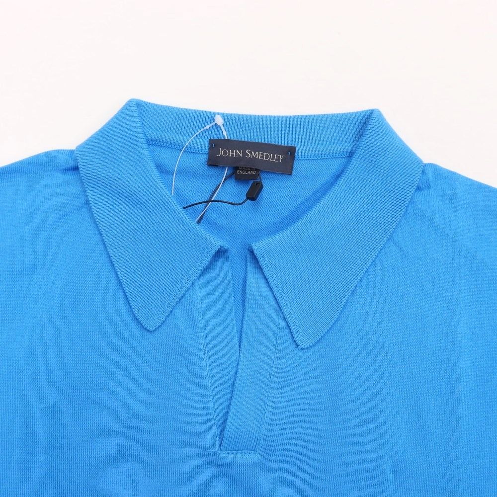中古】ジョンスメドレー JOHN SMEDLEY コットン ハイゲージ スキッパー