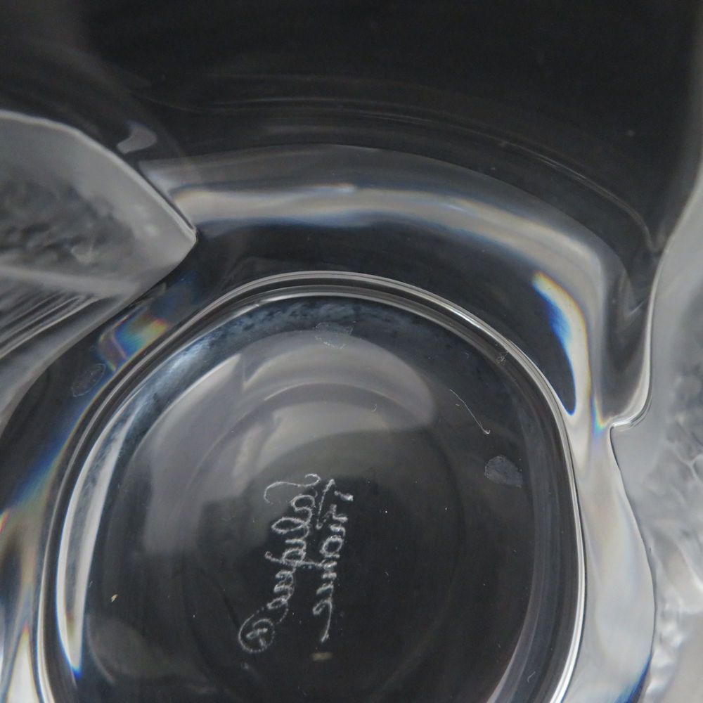  LALIQUE ラリック ユロット サケタンブラー 2点 ペア フクロウ 梟 ショットグラス タンブラー キッチン 食器