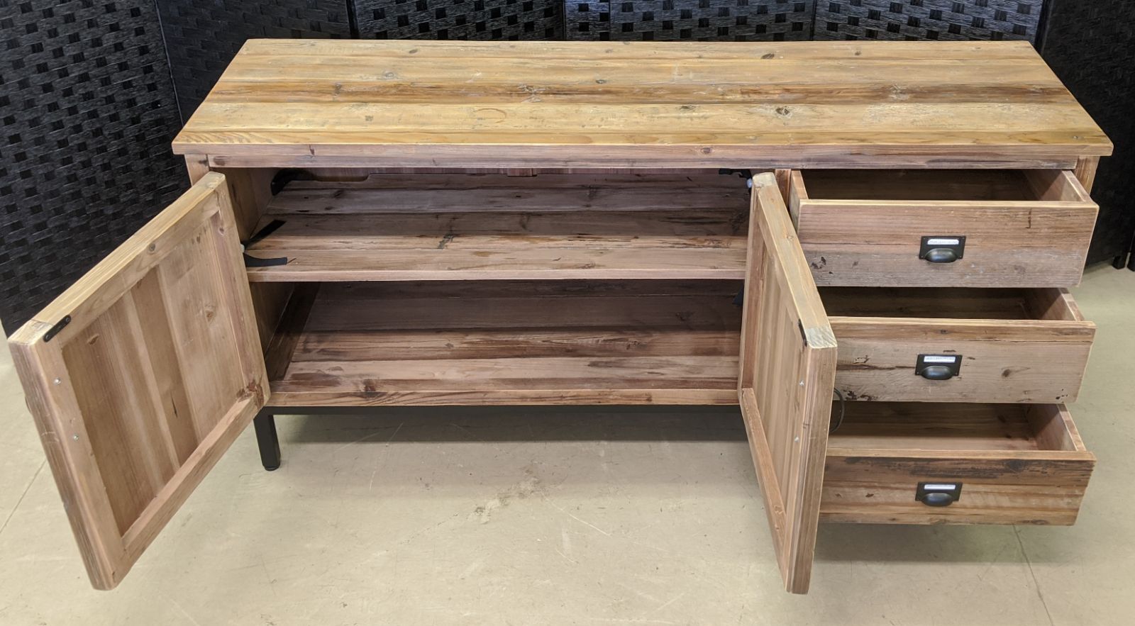 バベルサイドキャビネット(板戸/アンティーク家具) - メルカリ 