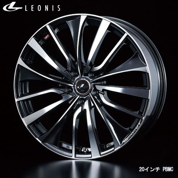 WEDS レオニスVT 17x6.5J+42 4H/100 PBMC/パールブラックミラーカット (4本) 
