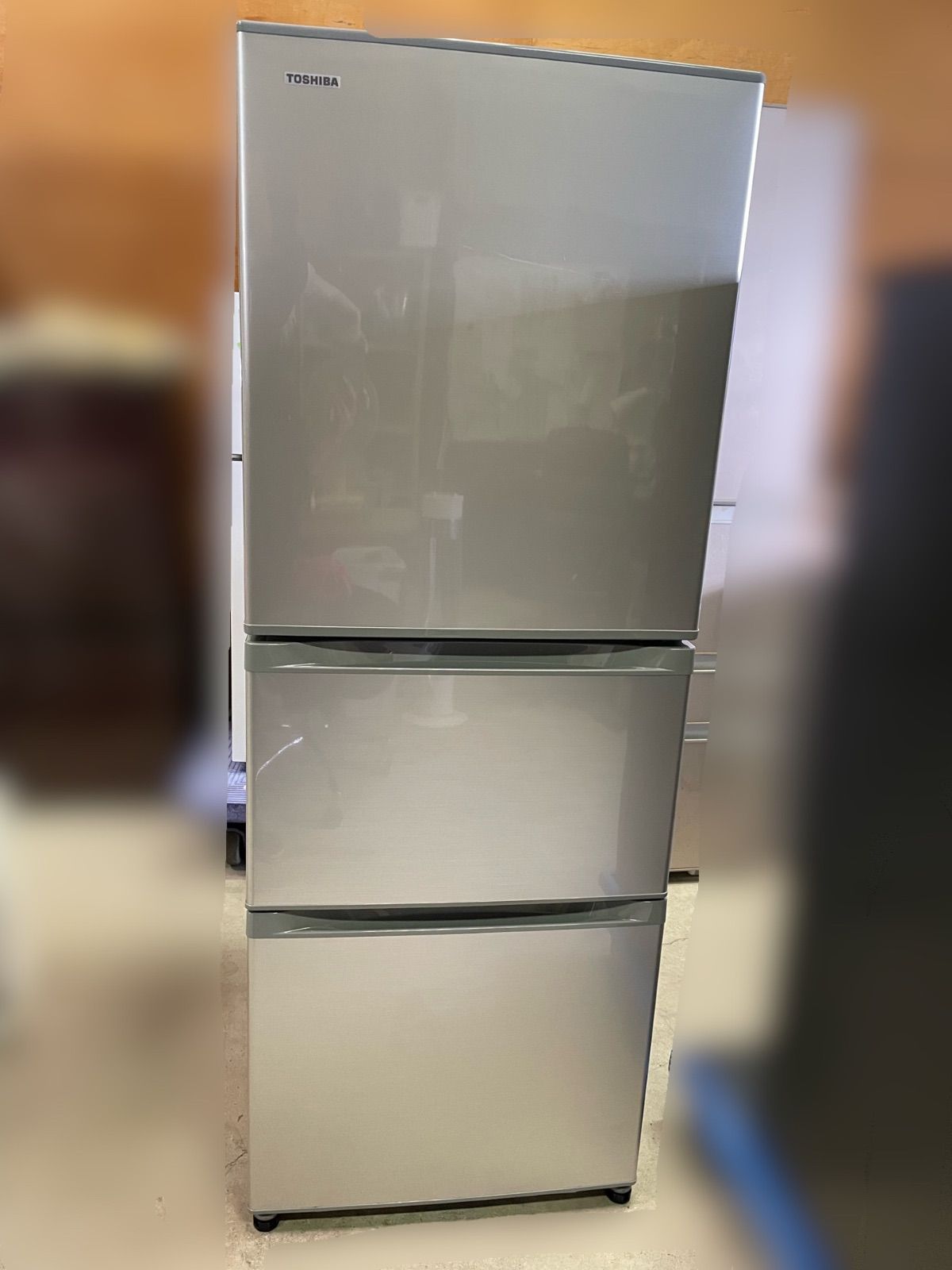 TOSHIBA 東芝ノンフロン冷凍冷蔵庫 GR-K33S S